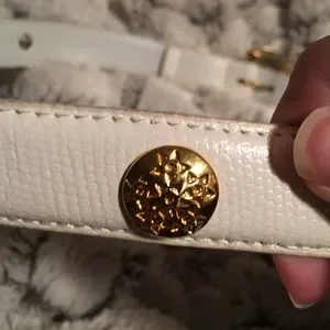Vintage Celine White Alligator Belt Celine | Accessories | Vintage Celine White Alligator Belt  main image 2